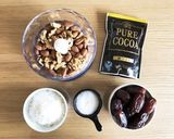 甘味料無し焼かないブラウニー*vegan作り方3写真