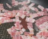 茄子とベーコンのぶっかけうどん作り方3写真