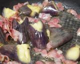 茄子とベーコンのぶっかけうどん作り方4写真