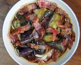 茄子とベーコンのぶっかけうどん作り方5写真
