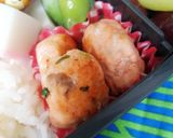 簡単なお弁当のおかずに♪鮭のおやき作り方4写真