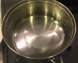 チンゲン菜とエリンギのホタテ風味スープ作り方12写真