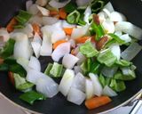 レンジで時短！鶏肉と野菜の甘酢炒め♪作り方10写真