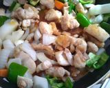 レンジで時短！鶏肉と野菜の甘酢炒め♪作り方11写真