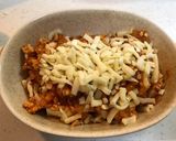☆鶏ひき肉でヘルシー！豆腐グラタン♪作り方5写真