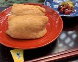 洗い物なしポリ袋湯煎『おいなりさん』作り方6写真
