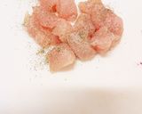 鶏胸肉とアスパラガスのジェノベーゼパスタ作り方2写真