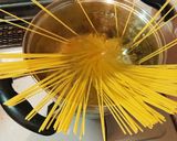 鶏胸肉とアスパラガスのジェノベーゼパスタ作り方3写真