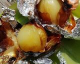 BBQに！丸焼き玉ねぎ作り方5写真
