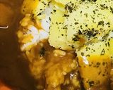 レトルト●バジルポテトサラダのせカレー作り方3写真