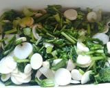 蕪の間引き菜の浅漬け作り方10写真
