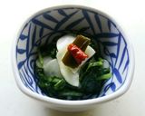 蕪の間引き菜の浅漬け作り方14写真