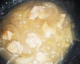 鶏肉と玉ねぎのコンポタ丼(一人前)作り方3写真