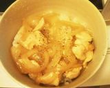 鶏肉と玉ねぎのコンポタ丼(一人前)作り方4写真