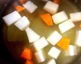 ずぼら里芋の鶏皮煮作り方2写真