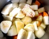 ずぼら里芋の鶏皮煮作り方3写真