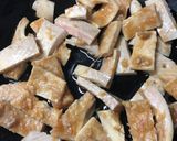 牛ハツモトの焼肉風炒め作り方7写真