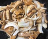 牛ハツモトの焼肉風炒め作り方9写真