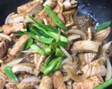 牛ハツモトの焼肉風炒め作り方10写真