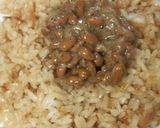 塩昆布バターX納豆のコラボおにぎり作り方3写真