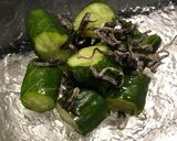 塩昆胡麻油のおつまみキュウリ☻作り方3写真