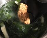 じゃがいもとワカメの味噌汁☻作り方2写真