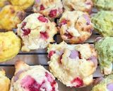 ＊ローズとフルーツのスコーン＊作り方4写真