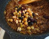 そのまま使える5種類の豆のドライカレー作り方5写真