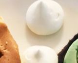 チョコミントとプレーンのパンケーキ作り方7写真