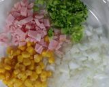 *バター醤油コーンチャーハン*作り方1写真