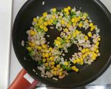 *バター醤油コーンチャーハン*作り方3写真