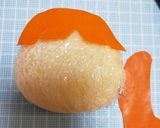 パワーパフガールズ『ブロッサム』キャラ弁作り方5写真
