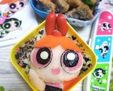 パワーパフガールズ『ブロッサム』キャラ弁作り方11写真