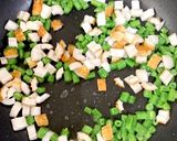 ちくわ・コーン・インゲンの塩味炒め作り方4写真