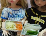 リカちゃんサイズ♡野球シリーズ♡生馬麺作り方3写真