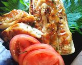 ちくわの鶏つくねのせ焼き♪作り方12写真