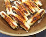 ちくわの鶏つくねのせ焼き♪作り方10写真