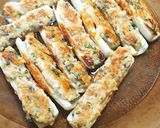 ちくわの鶏つくねのせ焼き♪作り方9写真