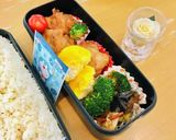 お弁当のふりかけは…別添で☆作り方1写真