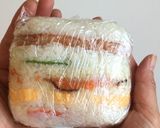 スパムの缶で作るミルフィーユおにぎらず作り方26写真