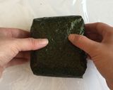 スパムの缶で作るミルフィーユおにぎらず作り方30写真
