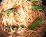 海老とアスパラのクリームパスタ作り方5写真