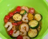えびと夏野菜の焼きマリネ作り方5写真