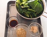 小松菜の美味しい食べ方！小松菜の胡麻和え作り方1写真