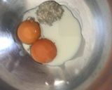 ふわふわチーズオムレツ作り方2写真