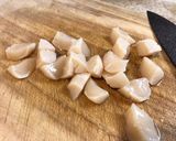 釜揚げしらすとホタテの和風冷製パスタ作り方2写真