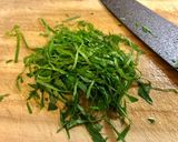釜揚げしらすとホタテの和風冷製パスタ作り方4写真