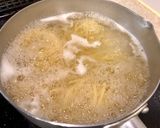 釜揚げしらすとホタテの和風冷製パスタ作り方6写真