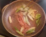 いちいち茹でない時短パスタで　ネギパスタ作り方4写真