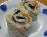 お弁当に✿ちくわで海苔✿チーズ作り方12写真